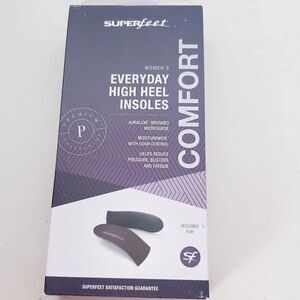 Superfeet Everday High Heel Insoles Womens Size 10.5 - 12 NEW Microsuede